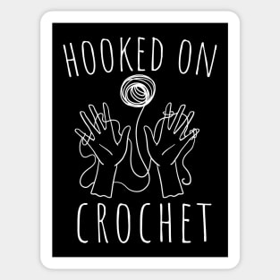 hooked on crochet Sticker